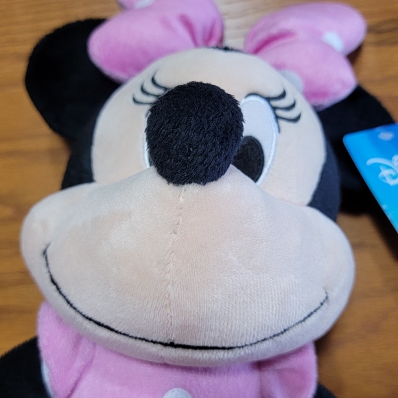 Disney Store Minnie Mouse Plush Stuffed Toy 19" Doll - Soft Pink Polka Dot - Picture 5 of 13